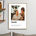 Poster personnalisé Définition Mamie Photo Après 1