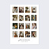 Poster famille Grille Polaroid