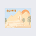 Affiche voyage Egypte 