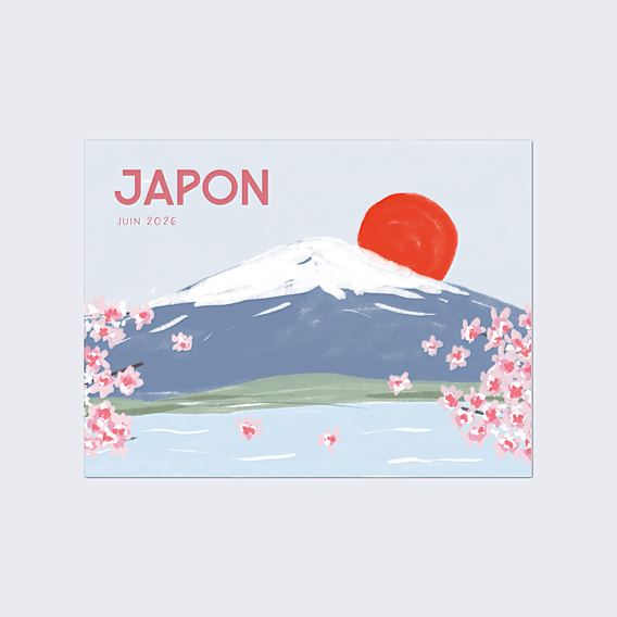 Affiche voyage Japon