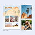 Affiche voyage Égypte Illustré