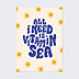Affiche voyage Vitamin Sea