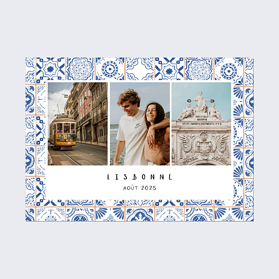 Affiche voyage Azulejos