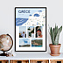 Affiche voyage Grèce Illustrée
