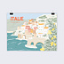 Affiche voyage Italie