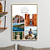 Affiche voyage Soleil Couchant