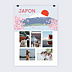 Affiche voyage Japon Illustré Recto