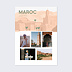 Affiche voyage Maroc Illustré