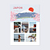 Affiche voyage Japon Illustré