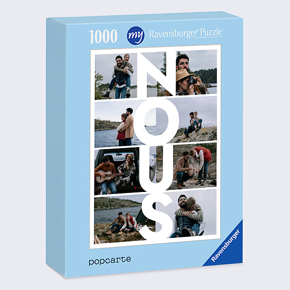 Puzzle famille Nous vertical