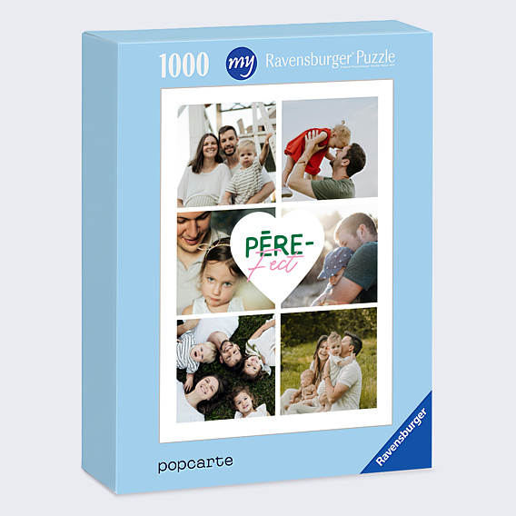 Puzzle famille Père-fect