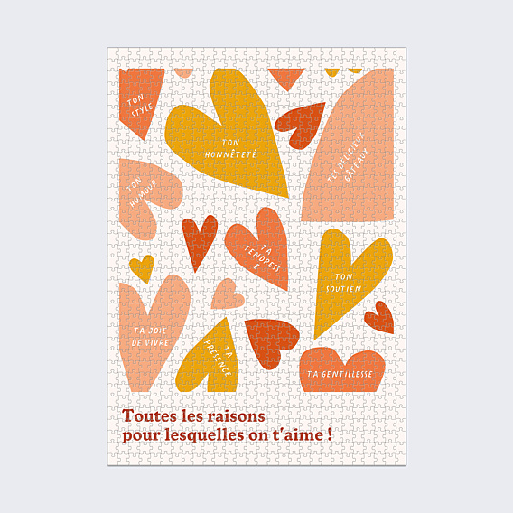 Puzzle famille Toutes les raisons