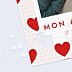 Puzzle famille 1001 coeurs