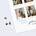 Puzzle famille Grille Polaroid