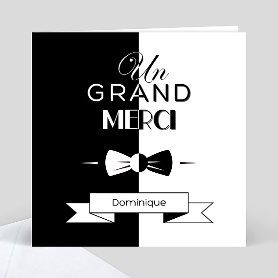 Invitation Anniversaire Black And White 40 Ans Popcarte