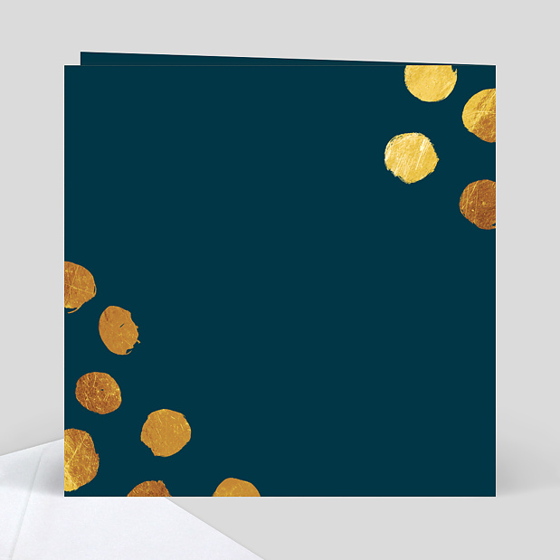 Carte Remerciement Anniversaire Graphique Chic Verso