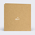Carte remerciement anniversaire Joli Kraft Verso