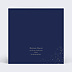 Carte remerciement anniversaire Rosace Verso