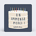 Carte remerciement anniversaire Gâteau d'Anniversaire