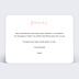 Carte remerciement anniversaire A la Main Verso