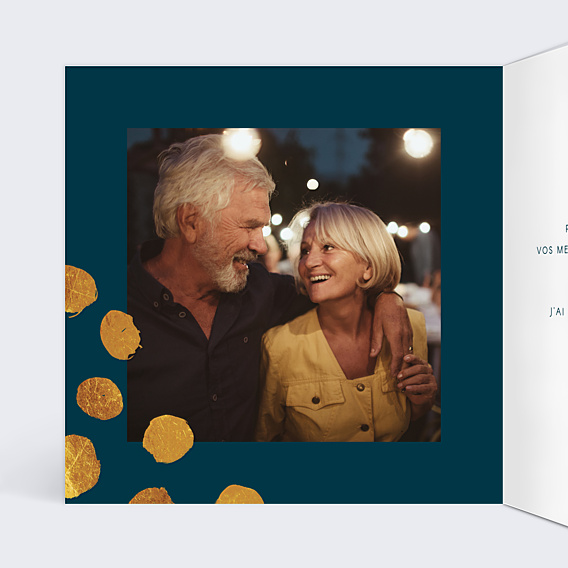 Remerciements Anniversaire Graphique Chic