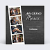 Carte remerciement anniversaire Photomaton Ardoise