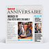 Remerciements Anniversaire Journal