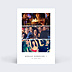 Carte remerciement anniversaire Polaroid Simple III