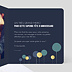 Carte remerciement anniversaire Balloons Intérieur Droit
