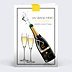 Remerciements Anniversaire Champagne