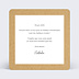 Carte remerciement anniversaire Fanions Bucoliques Merci Verso