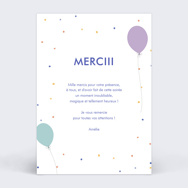 Remerciement Anniversaire Surprise Popcarte