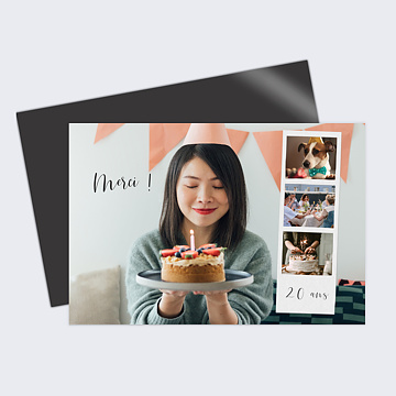 Remerciements Anniversaire Photomaton