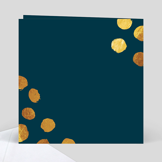 Carte remerciement anniversaire Graphique Chic Verso