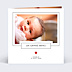 Remerciements Baptême Découpe Love Letter