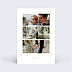 Remerciements Baptême Cadre chic 3 photos