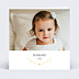 Remerciements Baptême Coeur bucolique 1 photo