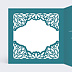 Carte remerciement baptême Mosaïque Intérieur Gauche