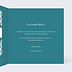 Carte remerciement baptême Mosaïque Intérieur Droit