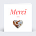 Remerciements Baptême Découpe Coeur