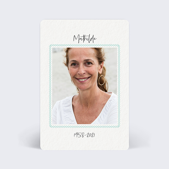 Remerciements Décès Liseré