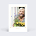 Remerciements Décès Cadre Chic Photo Simple
