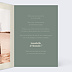 Carte remerciement mariage Evidence Intérieur Droit