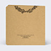 Carte remerciement mariage Couronne de Graminées Verso