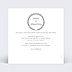 Remerciements mariage Couronne Fleurie
