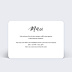 Remerciements mariage Calligraphie