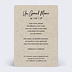 Carte remerciement mariage Esprit Chiné II Verso