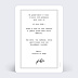 Carte remerciement mariage Tampon Rustique III Verso