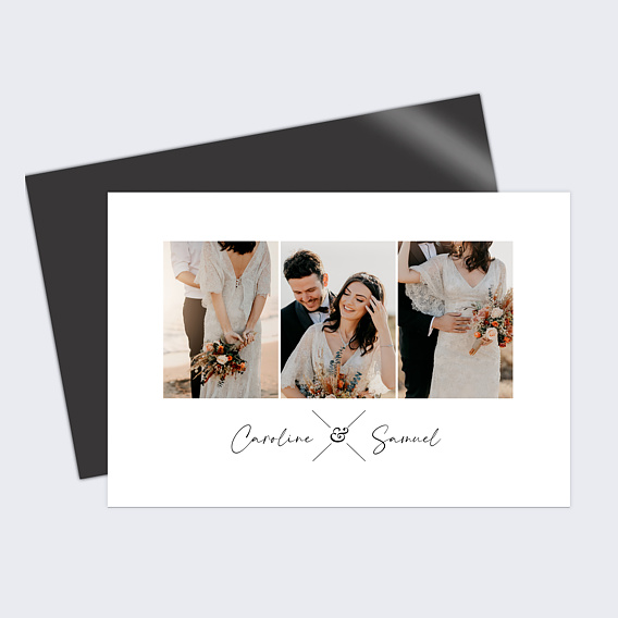 Carte remerciement mariage Multi Flèches d'Amour