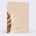 Carte remerciement mariage Boho Verso